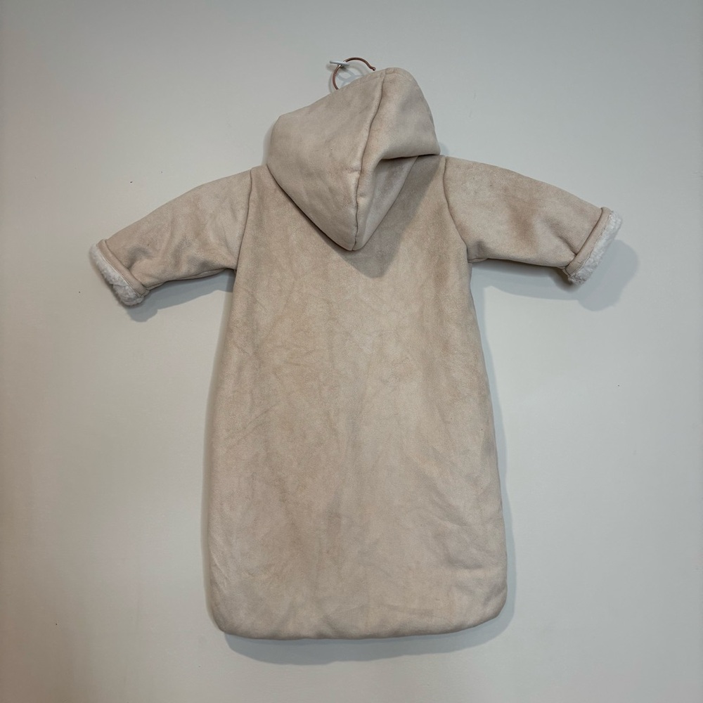 Pottery Barn Kids Tan Hooded bunting bag - Picture 2 of 5